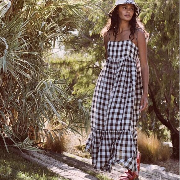 The GREAT Dainty gingham dress size 1 Small - Picture 1 of 6